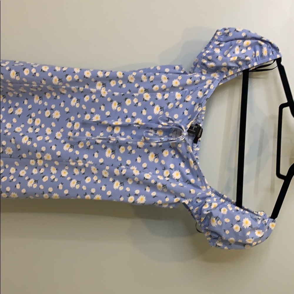 Blue Floral Dress